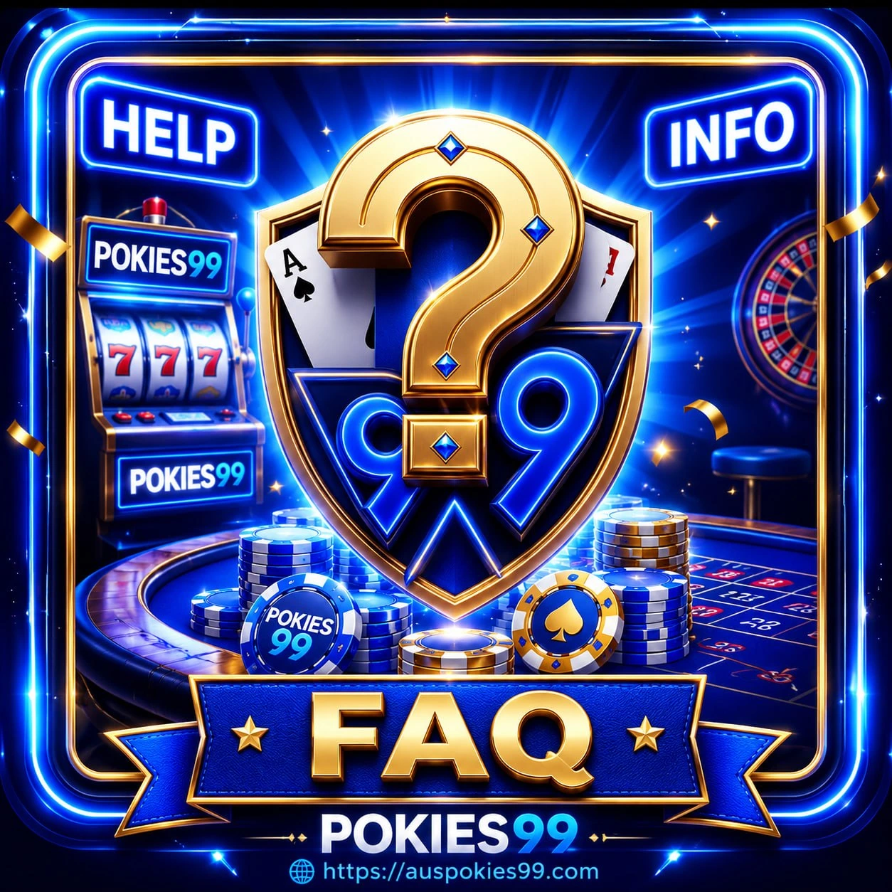 P99 FAQ help and information visual