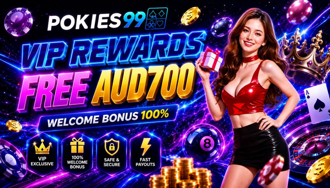 P99 VIP Rewards Free AUD700 welcome bonus 100 percent visual